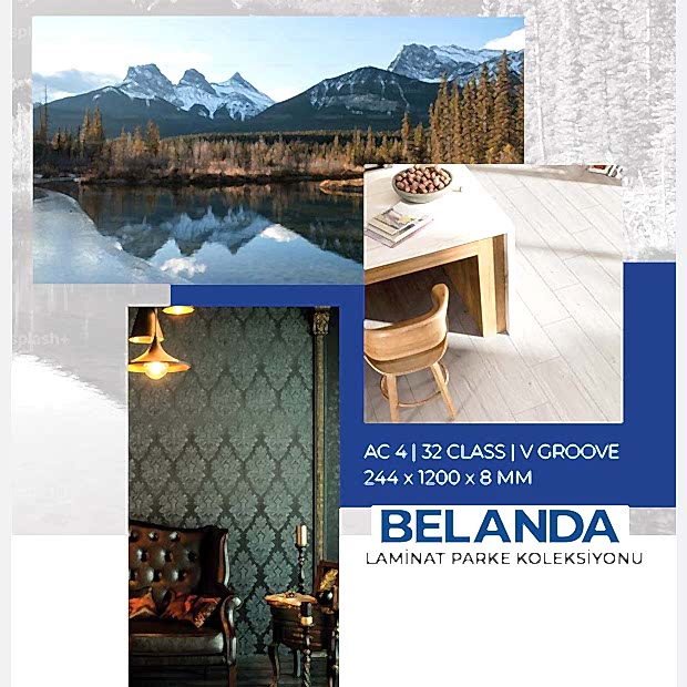 Çamsan Belanda Laminat Parke Koleksiyonu